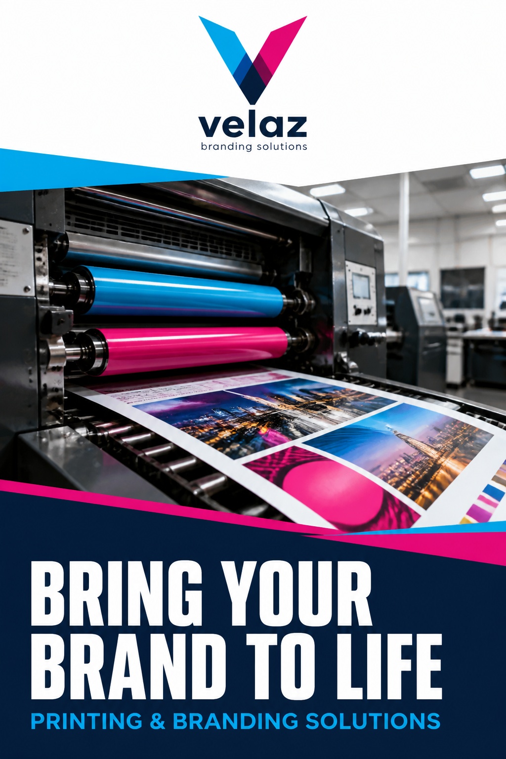 Velaz Branding Solutions poster: Bring your brand to life