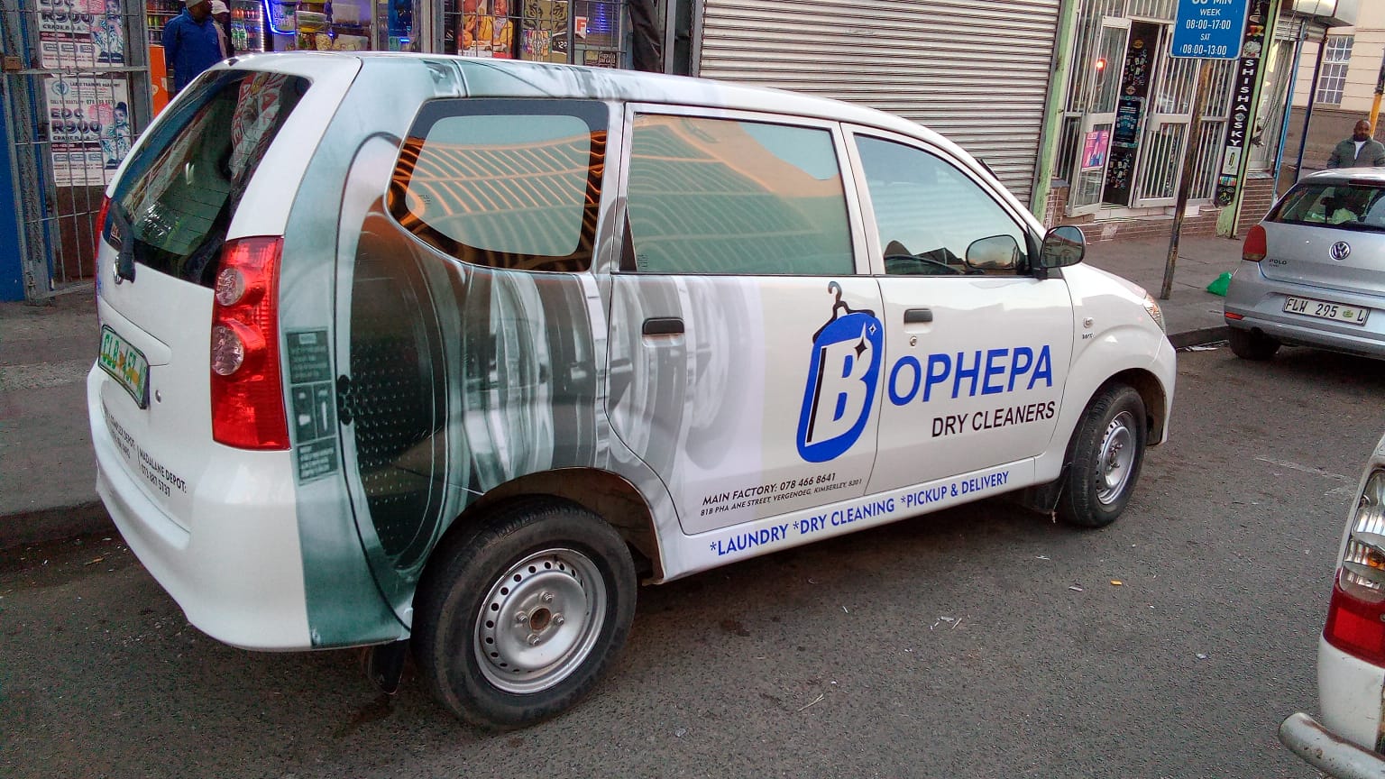 Ophepa Dry Cleaners side view