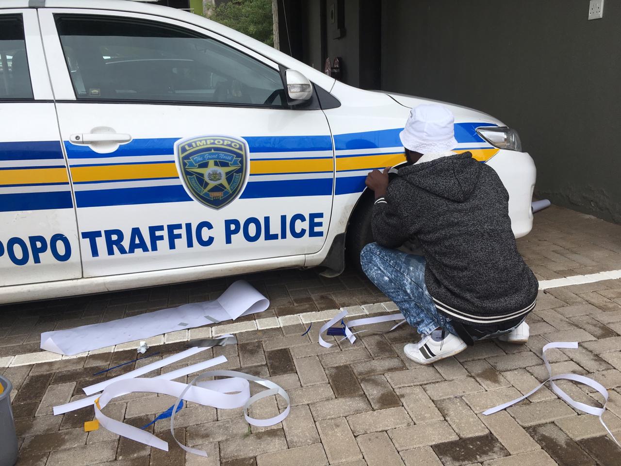 Applying fleet livery